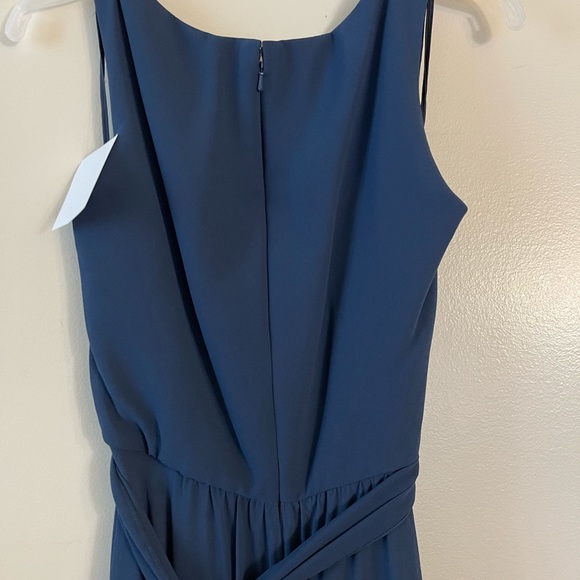 Amsale Trudy Bridesmaid dress blue - Picture 7 of 10